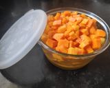 A picture of step 4 of Raw Turmeric Pickle.