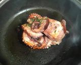 Foto del paso 13 de la receta Pulpo a la plancha con pasta de cilantro, jengibre y ajo