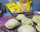 Foto langkah ke 9 dari resep 1015. Bakpao (No Mixer) isi Pasta Kacang Merah.