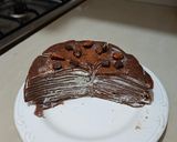 Foto langkah ke 7 dari resep Mille Crepes Coklat.