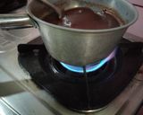 Foto langkah ke 2 dari resep Pudding Coklat Vla Vanilla.