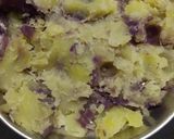 A picture of step 1 of Ratalu Sabji.