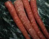 A picture of step 1 of Carrot Kheer.