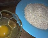 Foto langkah ke 4 dari resep Find egg in oat (bola-bola oatmeal isi telur).