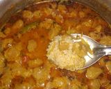 A picture of step 4 of Soya bean biryani.
