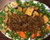 A picture of step 5 of California Farm Goat Steak Crockpot Recipe.
