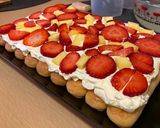 Pas rețetă Tiramisu cu fructe 🍓🍊 4 fotografie