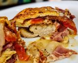 Foto del paso 4 de la receta: HUEVOS Pa Amb Tomaquet 🍅Con Pan🥖Baguette al Ajillo...!
