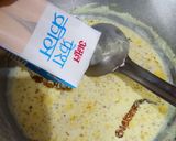 A picture of step 4 of Lyodur Tschaman/ Kashmiri gravy paneer.