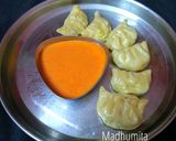A picture of step 7 of Cheese Momo.