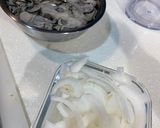 青蔥鮮蚵雞蛋粥的食譜步驟2照片