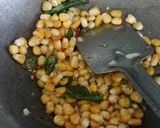 A picture of step 2 of Corn poha.