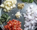 A picture of step 1 of Breakfast special Poha.