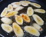 Gambar langkah 2 resipi Pisang Nipah Goreng Gula.