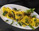 सूजी बेसन ढोकला (suji besan dhokla recipe in Hindi) रेसिपी चरण 6 फोटो