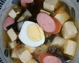 Hình bước làm 3 của món Canh Rong Biển Đậu Hũ Cay