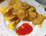 A picture of step 3 of Viazi karai and wetfry beef.
