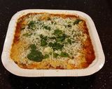 A picture of step 11 of Italian Style Meat Stuffed Shells.