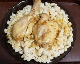Csirkepörkölt nokedlival recept fázis 5 fotója