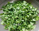 A picture of step 1 of Sweet Potato -Methi Sabzi.