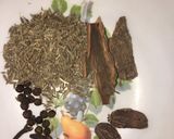 A picture of step 2 of Mater pulao.