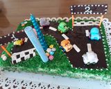 Foto del paso 9 de la receta: Torta pista de autos 🏁número 2🏁