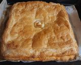 Foto del paso 10 de la receta: Empanada de sobrasada, queso de cabra y miel