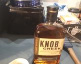 A picture of step 4 of Kentucky bourbon pecan pie.