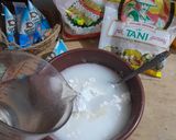 Foto langkah ke 2 dari resep Bongko Pontianak 2 Rasa|Pandan & Taro.