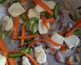 A picture of step 2 of Bread open sandwich.