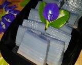 Foto langkah ke 13 dari resep 61. KUE LAPIS SAGU/TAPIOKA (Pakai Bunga Telang).