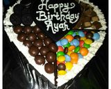 Foto langkah ke 10 dari resep Blackforest topping chocholate n' candy.