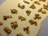 Brioche con mele caramellate