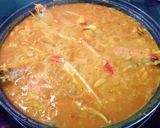 A picture of step 8 of Baked Seafood Paella.
