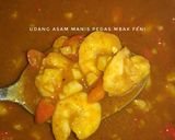 Foto langkah ke 5 dari resep Udang asam manis pedas.