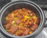 Foto del paso 6 de la receta: Arroz con costillar de cerdo ahumado