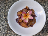 微波料理-蜂蜜番茄醬漬茄子