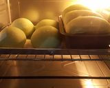 Foto langkah ke 5 dari resep Roti tawar pandan (1x proofing).