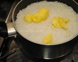 A picture of step 17 of Persian upside down rice (Tahchin-e Morgh).