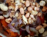 A picture of step 7 of Muhammara.