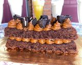 Foto del paso 3 de la receta: Torta brownie dulce de leche y Oreos