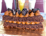 Foto del paso 3 de la receta: Torta brownie dulce de leche y Oreos