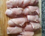 Foto del paso 2 de la receta: Rolls de pollo y panceta al curry