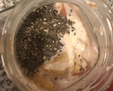 Foto del paso 3 de la receta: Desayuno para llevar en frasco o tupper saludable de manzana (gachas) se hace la noche anterior😱