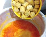 A picture of step 3 of Kesariya Gutte.