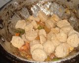 A picture of step 5 of Soya chunks burjhi/dry.
