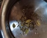 A picture of step 2 of Masala tea.