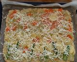 Foto del passaggio 5 della ricetta Pizza campo fiorito glutenfree