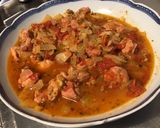Une image de l'étape 11 de Araignée de porc marinée thym,citron et poivre vert frais & sautée tomates et oignon.
