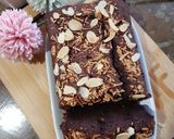Foto langkah ke 4 dari resep 27. Cake Pisang Coklat Ketan Hitam.